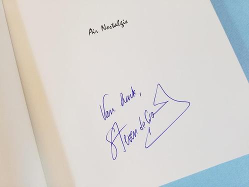 Sabena Boek Air Nostalgie gehandtekend unieke foto's archief, Boeken, Geschiedenis | Nationaal, Nieuw, 20e eeuw of later, Ophalen of Verzenden