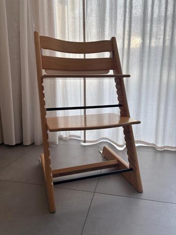 Stokke Tripp Trapp stoel + opbergbakje  beschikbaar voor biedingen