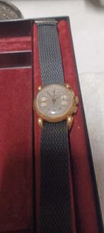 PONTIAC 18-KARAATS GOUDEN CHRONOGRAAF HERENHORLOGE, Handtassen en Accessoires, Horloges | Dames, Gebruikt, Polshorloge, Overige materialen