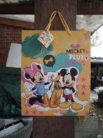 Mickey, Minnie & Pluto (Disney) Cadeautas (28 x 32 x 12 cm), Diversen, Kerst, Verzenden, Zo goed als nieuw