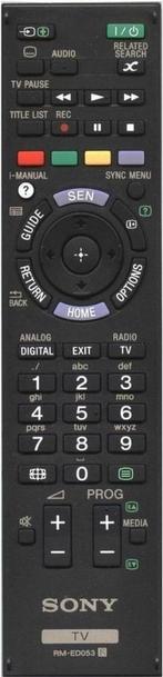 Afstandsbediening Sony RM-ED053 voor TV, Audio, Tv en Foto, Afstandsbedieningen, Ophalen of Verzenden, Gebruikt, Origineel, Tv