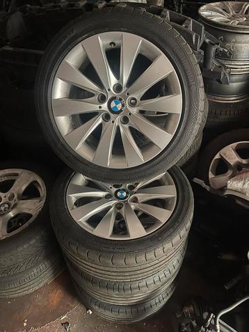 4 velgen BMWmet RUNFLAT-banden in zeer goede staat 225/45r17