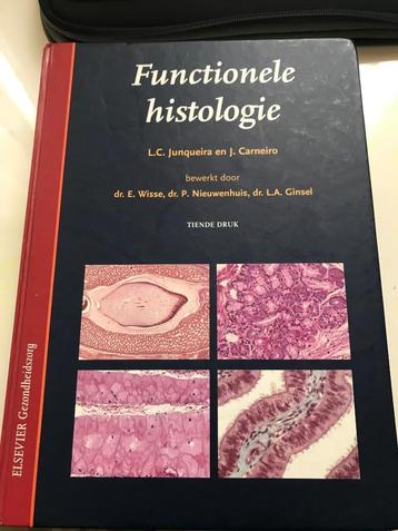 Functionele Histologie 10e druk Junquiera, Boeken, Ophalen of Verzenden, Nieuw, Hoger Onderwijs, Elsevier