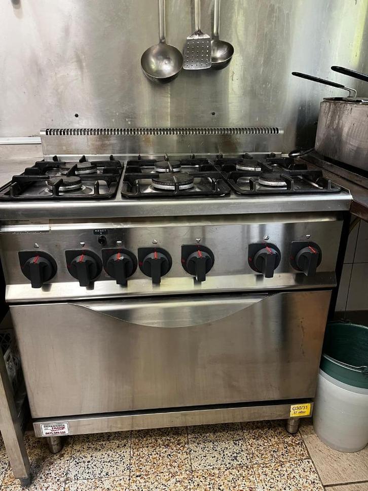 INDUSTRIEEL-PROFESSIONEEL FORNUIS (butaan - propaan), Elektronische apparatuur, Fornuizen, Gas, Ophalen