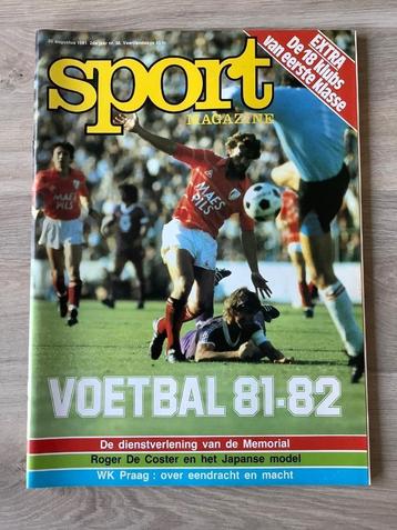 Voetbal Seizoensgids 1981-1982 - Sport Magazine beschikbaar voor biedingen