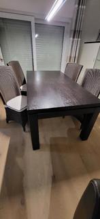 Table + 4 chaises, Maison & Meubles, Tables | Tables à manger, 150 à 200 cm, Cinq personnes ou plus, Enlèvement, Utilisé