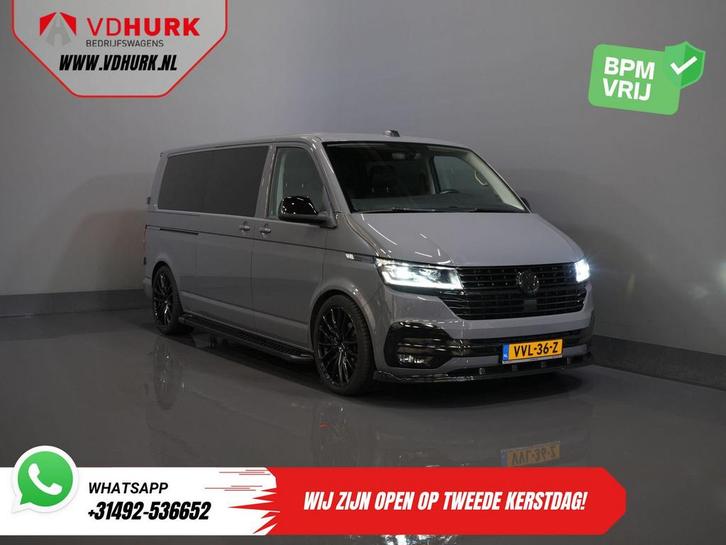 Volkswagen Transporter T6.1 2.0 TDI 150 pk DSG Aut. L2 DC Du, Auto's, Bestelwagens en Lichte vracht, Bedrijf, ABS, Airconditioning