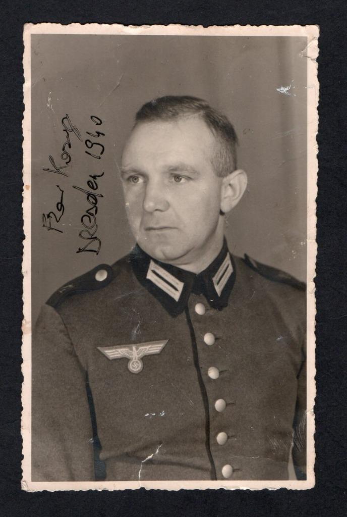 DUITSE MILITAIRE HANDTEKENINGFOTO DUITSLAND 3E RIJK WW, Verzamelen, Militaria | Algemeen, Landmacht, Overige typen, Verzenden