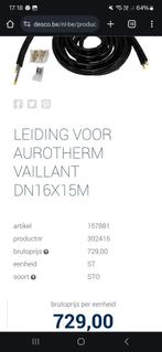 Leidingenset voor zonnecollector Vaillant Aurotherm, Doe-het-zelf en Bouw, Ophalen of Verzenden, Nieuw