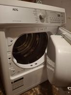 AEG Lavatherm Droogkast + Stevige Wieltjesset + Tussenstuk, Ophalen, Gebruikt, Luchtafvoer, 4 tot 6 kg
