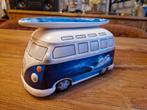 Keramische spaarpot Volkswagen busje T1 met surfplank, Ophalen of Verzenden