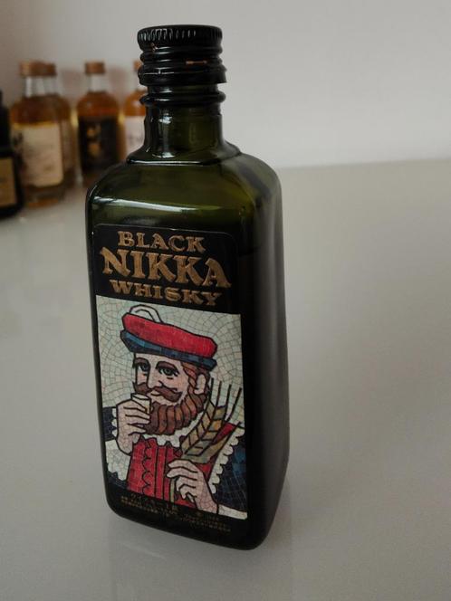 Nikka Special Black Japanese Blended Whisky Miniature 50ml, Verzamelen, Wijnen, Nieuw, Overige typen, Overige gebieden, Vol, Ophalen of Verzenden