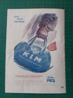 KLM / Pan AM Brasil - publicité papier - 1949, Verzamelen, Ophalen of Verzenden, Gebruikt, Overige typen