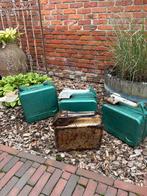 4 oude jerrycan, Enlèvement