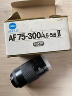 Zoom lens Minolta / 75mm - 300mm, Enlèvement ou Envoi, Minolta