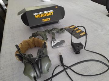 5 ème generation tactical  Headset