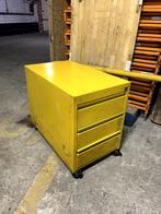 Archiefkast - Bureau kast - Bijzet kast, Ophalen, Gebruikt, Metaal, Met slot