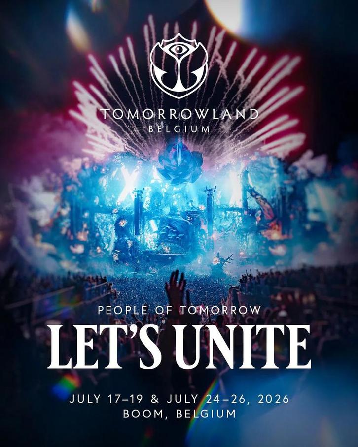 2 Tickets Tomorrowland 2026 zaterdag W1 18/07, Tickets en Kaartjes, Evenementen en Festivals, Twee personen