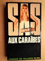 SAS aux Caraïbes - 1967 - 1ère édition - Gérard de Villiers, Livres, Utilisé, Gérard de Villiers, Enlèvement ou Envoi
