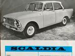 Oldtimer SCALDIA / MOSKVITCH 1969 Brochure automobile, Comme neuf, Autres marques, Envoi, Scaldia / Moskvitch