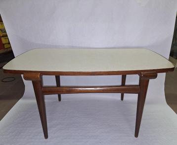 VINTAGE SALONTAFEL OMKEERBAAR BLAD beschikbaar voor biedingen