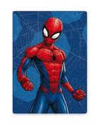 Spiderman Fleece Deken - Marvel, Kinderen en Baby's, Blauw, Nieuw, Ophalen of Verzenden, Deken of Dekbed