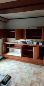 Vintage kast met werk aan, Tuin en Terras, Ophalen, Gebruikt