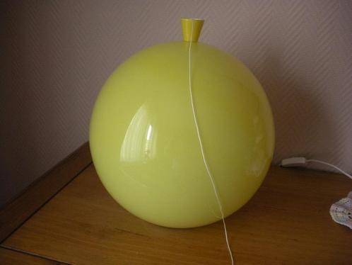 Lampe/Plafonnier  BROKIS jaune., Huis en Inrichting, Lampen | Plafondlampen, Nieuw, Glas, Metaal, Ophalen
