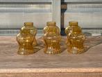 6 oude lampekapjes luster luchter, Ophalen of Verzenden