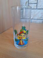 Betty Boop gesigneerd glas 1985, Verzamelen, Ophalen of Verzenden, Nieuw, Mens