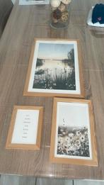 3 kaders met foto, Ophalen, Gebruikt