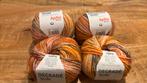 Katia Degrade Sun nr 56 lot 4 bollen 100% katoen, Ophalen of Verzenden, Nieuw, Breien of Haken, Wol of Garen