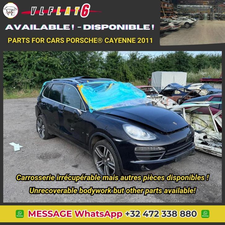Pièces détachées Porsche Cayenne 2011, Autos : Pièces & Accessoires, Autres pièces automobiles, Pièces Oldtimer ou Ancêtre, Porsche