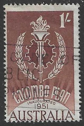 Australie 1961 - Yvert 273 - 10 jaar Colombo plan  (ST)