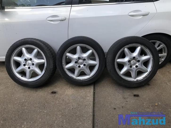 MERCEDES SLK R170 Velgen 3 stuks 16 inch 5x112, Auto-onderdelen, Overige Auto-onderdelen, Mercedes-Benz, Gebruikt