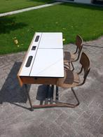 Schoolbank retro., Huis en Inrichting, Ophalen, Gebruikt