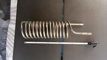 Titanium serpentine spoel beschikbaar voor biedingen