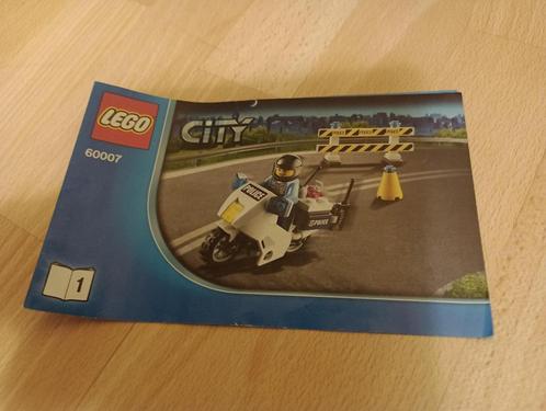 LEGO City Snelle Achtervolging (set 60007), Kinderen en Baby's, Speelgoed | Duplo en Lego, Gebruikt, Lego, Complete set, Ophalen