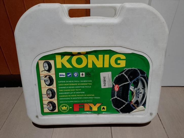 Chaînes neige König Fly-A, taille 080, jamais montées, Auto diversen, Sneeuwkettingen, Zo goed als nieuw, Ophalen
