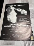 Vintage Poster Stomping at Kingsgarden Rock 'n'roll; sixties, Verzamelen, Deurposter of groter, Ophalen of Verzenden, Muziek, Rechthoekig Staand