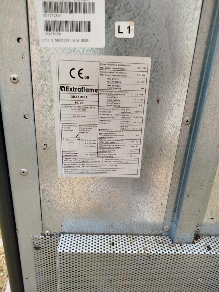 Poêle, Huis en Inrichting, Kachels, Gebruikt, Elektrisch, Ophalen