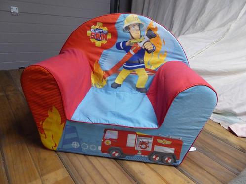 Fauteuil pour enfant Sam le pompier, Kinderen en Baby's, Kinderstoelen, Zo goed als nieuw, Overige typen, Ophalen of Verzenden