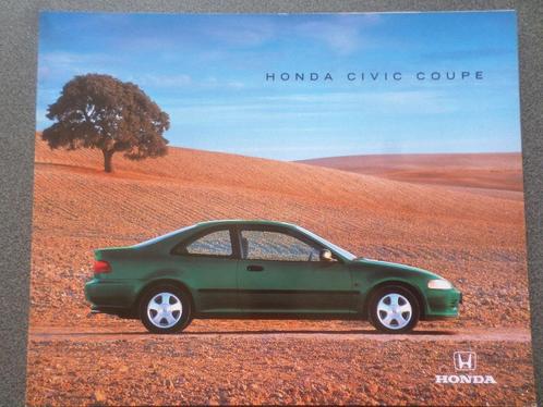 Honda Civic Coupe Pre facelift 02-1995 brochure, Boeken, Auto's | Folders en Tijdschriften, Honda, Verzenden