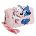 Stitch en Angel Toilettas - Disney, Handtassen en Accessoires, Toilettassen, Ophalen of Verzenden, Nieuw, Roze, Meisje