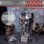 Terminator cyborg | T - 800 | zilver | 18 cm | Nieuw, Verzamelen, Verzenden, -, Nieuw, Nemesis now