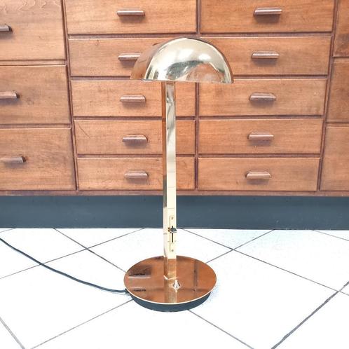 Lampe de table en laiton de Sergio bernardi / luce e dimensi, Huis en Inrichting, Lampen | Tafellampen, Gebruikt, 50 tot 75 cm
