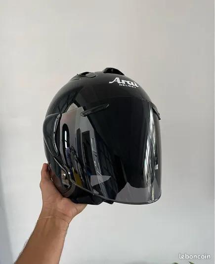 Arai helm met headset nieuw, Motoren, Kleding | Motorhelmen, L, Arai, Ophalen of Verzenden