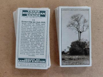 Third Rhodesian Series complete set 25 chromos 1930 beschikbaar voor biedingen