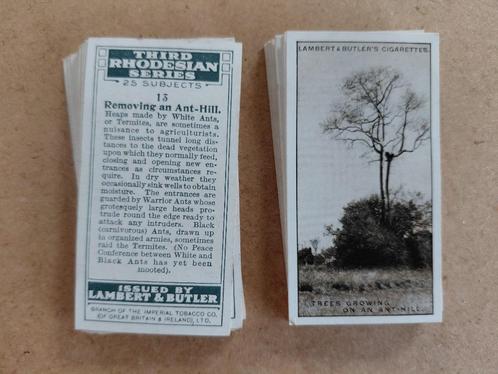 Third Rhodesian Series complete set 25 chromos 1930, Verzamelen, Foto's en Prenten, Buitenland, Voor 1940, Ophalen of Verzenden