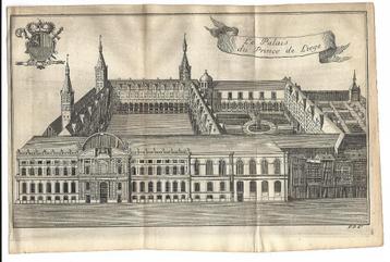 1720 - Liège - palais du Prince - Evêque beschikbaar voor biedingen